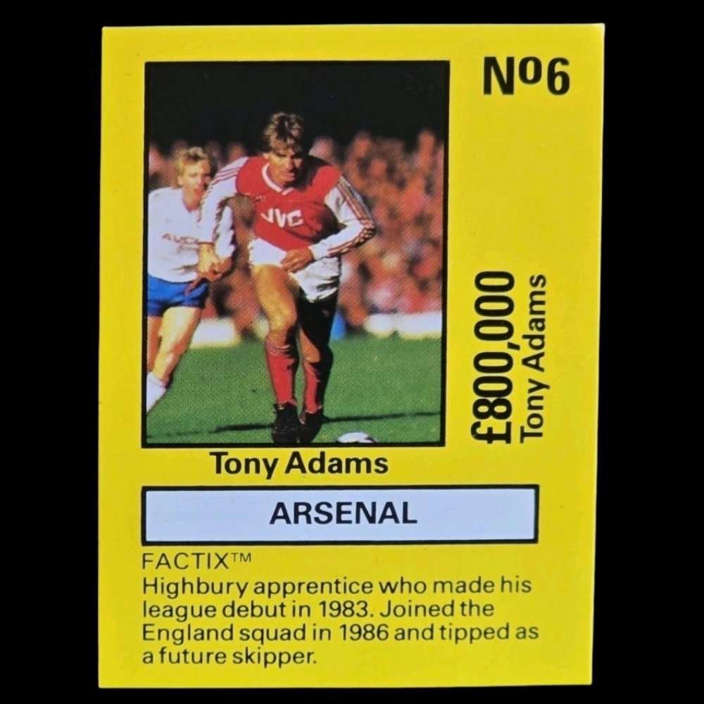 Tony Adams Rookie