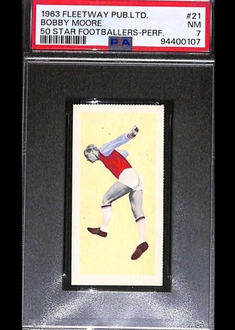 1963 Fleetway 50 Star Footballers Bobby Moore