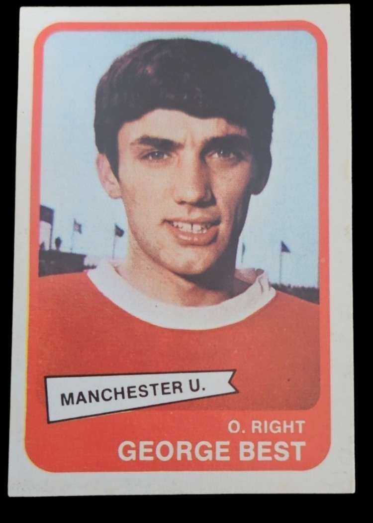 1968-1969 A&BC Football Yellow back George best