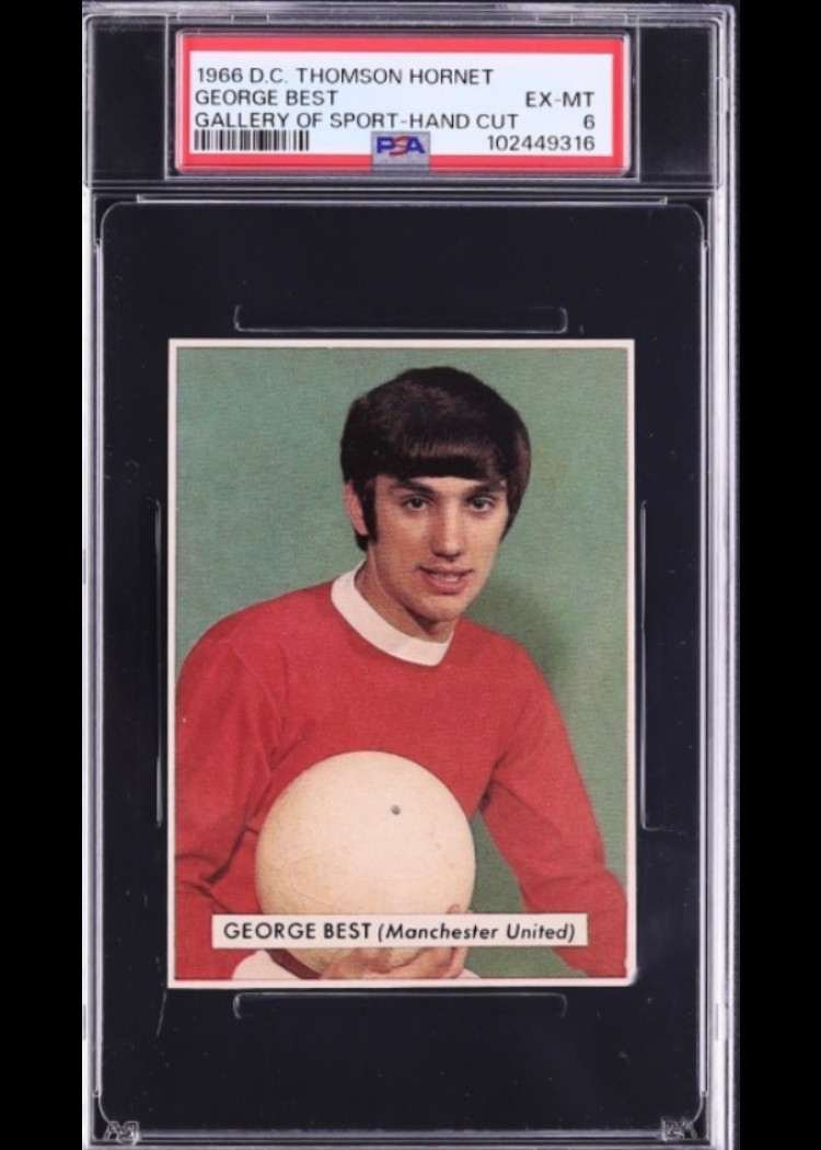 1966 D.C. Thomson Hornet George best