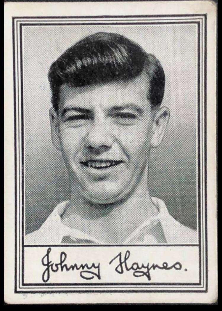 Johnny Haynes rookie card