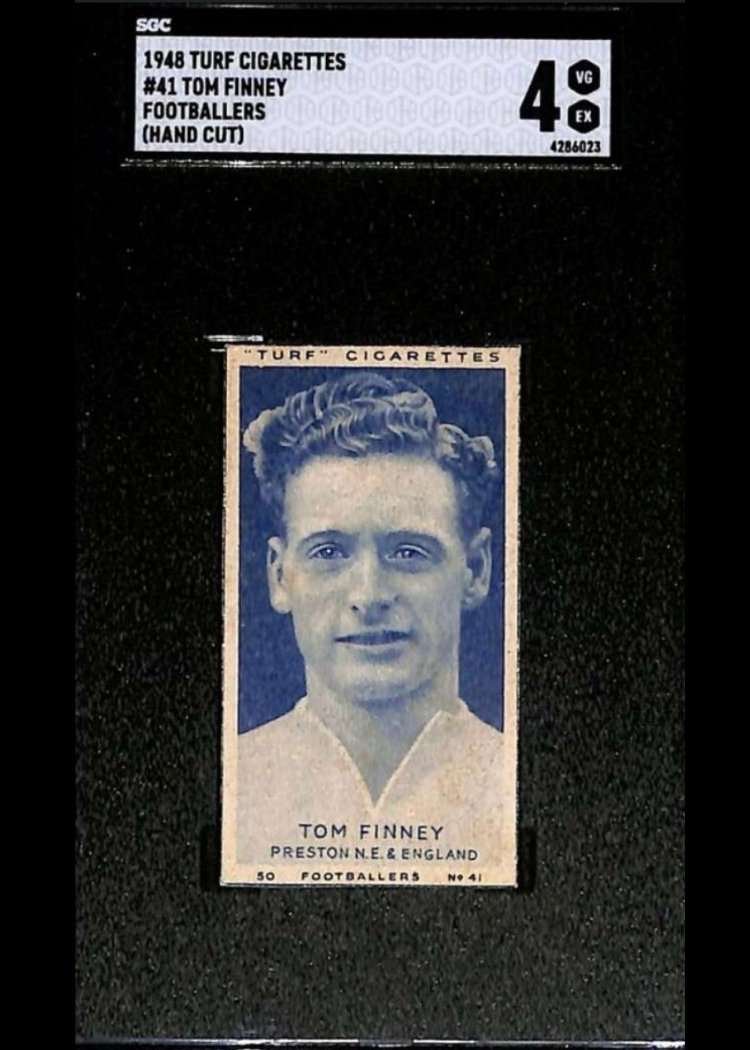Turf Cigarettes #41 Tom Finney